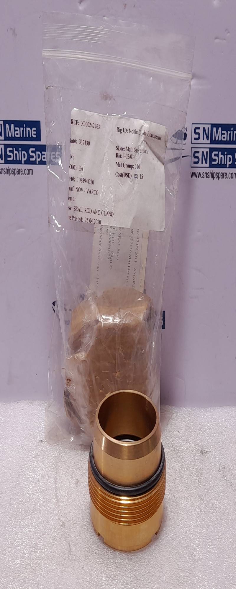 Parker RG2HLG2201 Gland Kit NOV 108894G20 Seal Rod And Gland