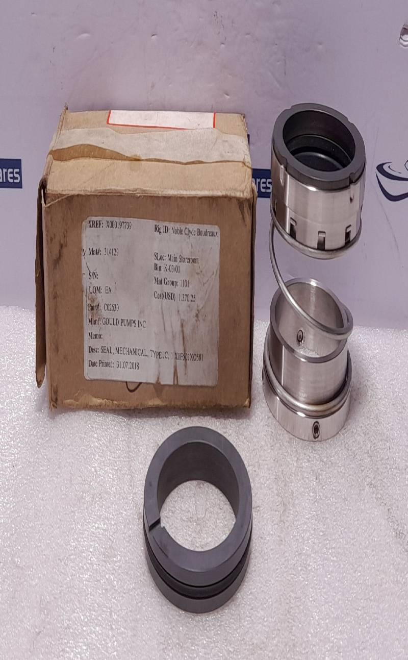 John Crane C02630 Seal Assembly Type 1 Size 2.125In Type JC 1 X1F501XO581