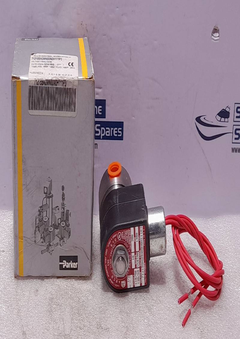 Parker 71215SN2MN00N0H111P3 Solenoid Valve 110V50Hz 120V60Hz 10W 200PSI 1380kPa