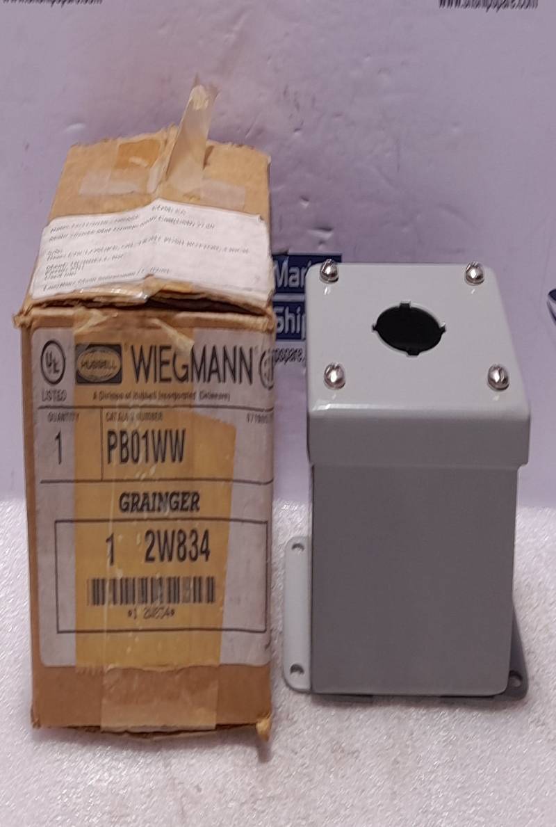 Hubbell Wiegmann PB01WW Oiltight Pushbutton Enclosure Grainger 2W834