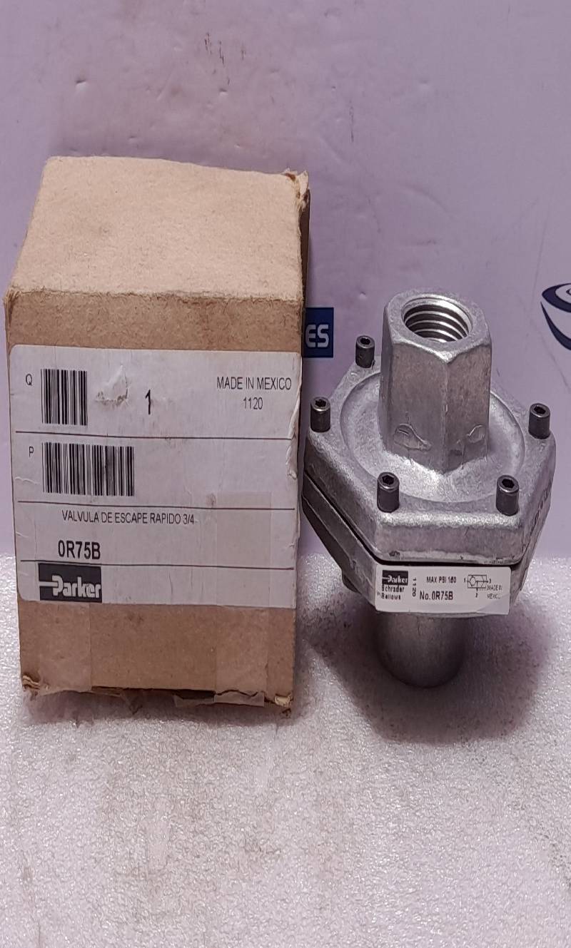 Parker Schrader Bellows 0R50B ½” Quick Exhaust Valve Max PSI 150