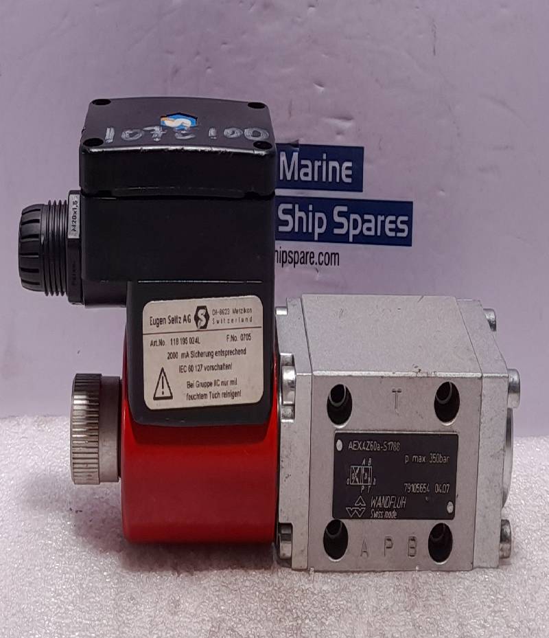 Wandfluh AEX.4Z60a-S1788 Direction Valve With Coil Eugen Seitz 118 195 024L