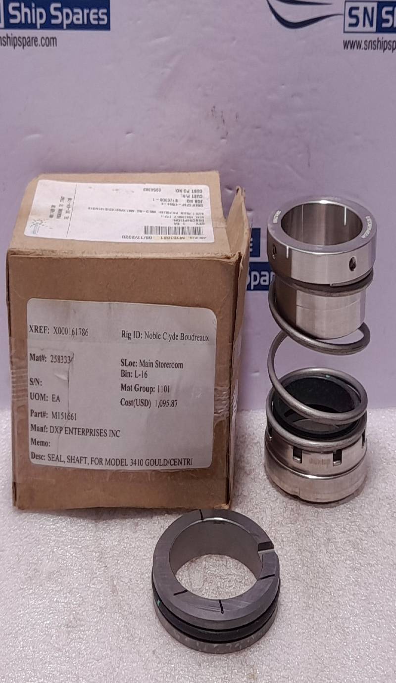 John Crane M151661 Seal Assembly DXP Enterprises M151661 Shaft Seal