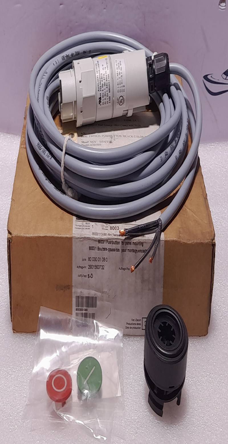 Stahl 8003/113 Pushbutton 8003 8003/113-001-6m 8003/1 Nov Shaffer 6304912