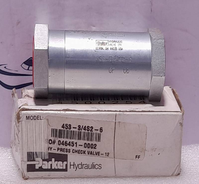 Parker 453-3/4S2-6 Check Valve 5000 PSI NOV Shaffer 1500254
