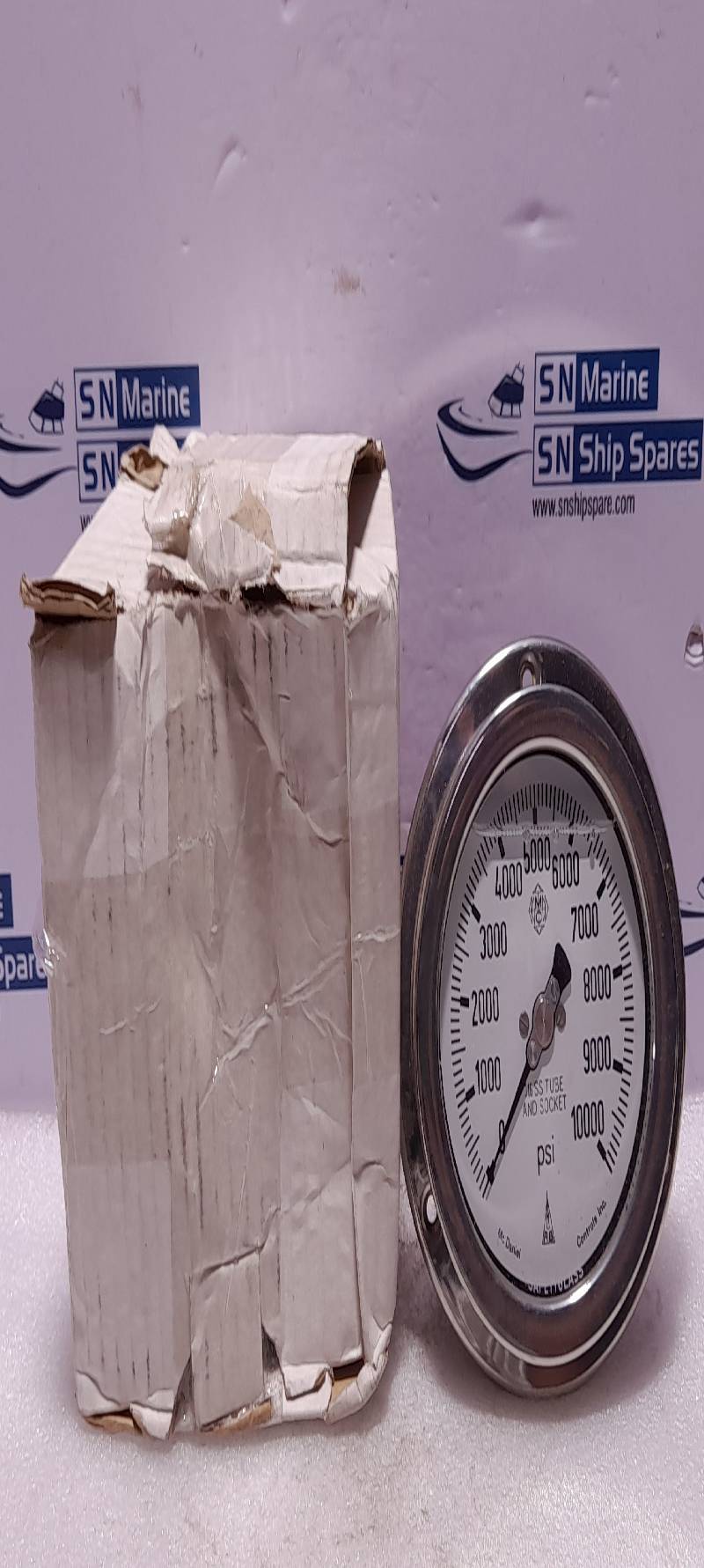 McDaniel Controls 0-10000 PSI ½” NPT Pressure Gauge NOV Varco 4010079