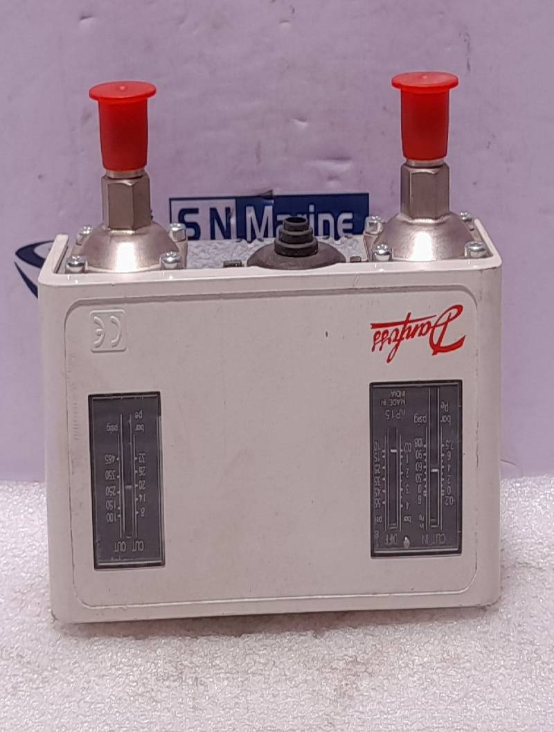 Danfoss KP15 Pressure Switch 060-1243 Range -0.2…7.5 Bar Diff 0.7…4 Bar