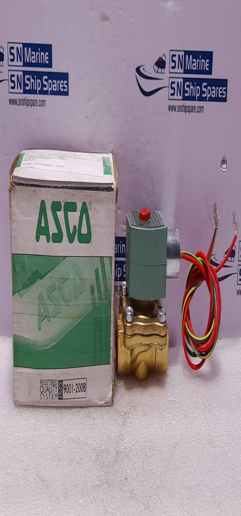 Asco 8210G002 Solenoid Valve MP-C-080 Coil 238210-032-D 110V50Hz 8.1W 120V60Hz 6.1W
