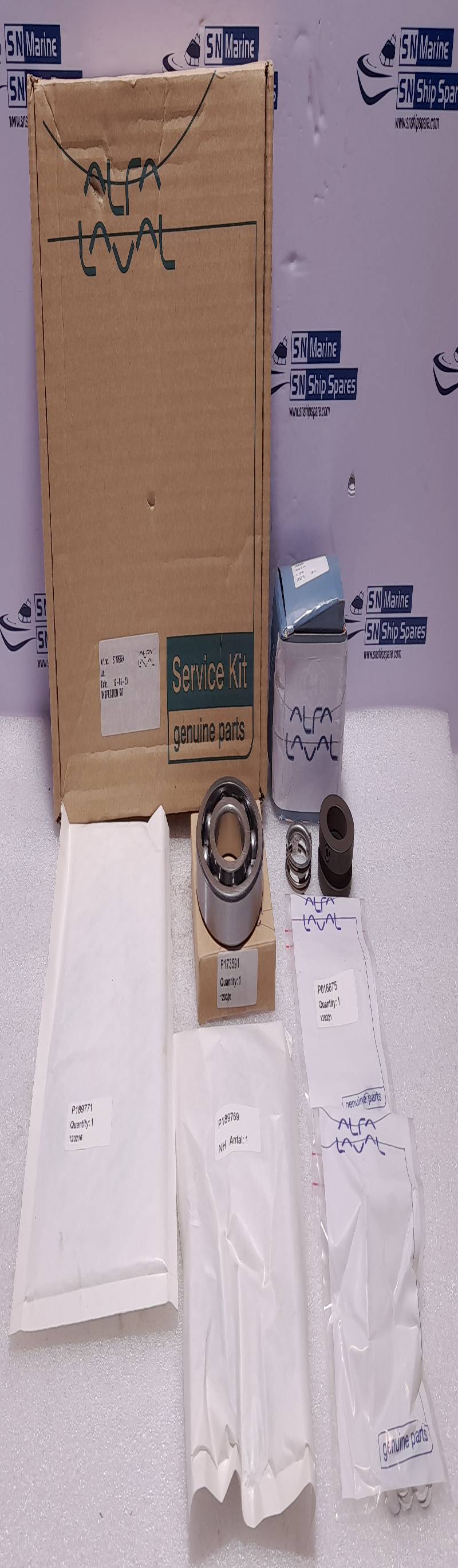 Alfa Laval 57109585 Overhaul Kit For Feed Pump 57109585DXXVCC 57109584 Inspection Kit