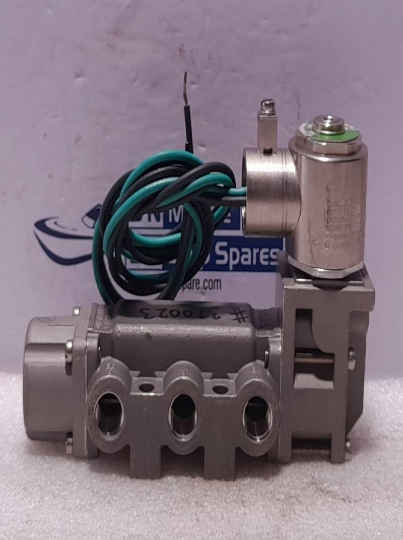Versa VSG-4322-316-XN-A120 Solenoid Valve Max 12 Bar Min 2.8 Bar 120V 60Hz 5.6W