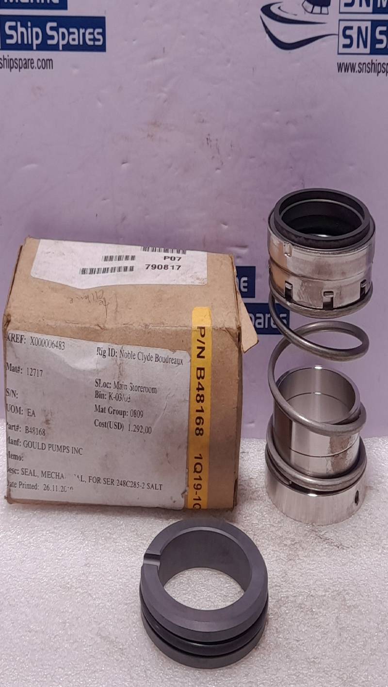 Goulds Pumps B48168 Mechanical Seal JCType 1 HSP-39174 X1F501XO581