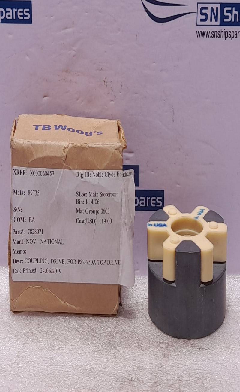 TB Woods L099118 L-Jaw Hub L099X1 1/8 NOV 7828071 Drive Coupling L099