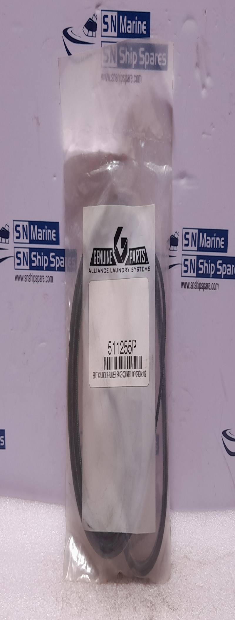 Alliance Laundry 511255P Cylinder Rubber Belt Speed Queen 511255P