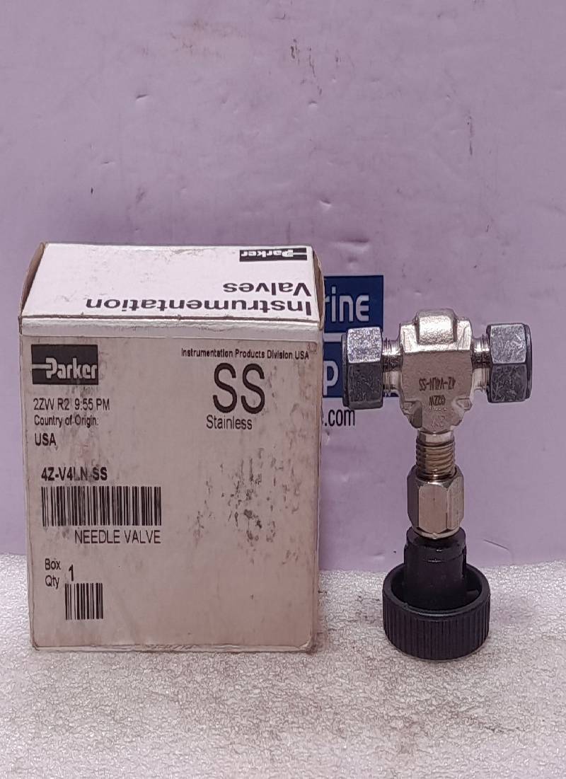 Parker 4Z-V4LN-SS Needle Valve SS 4ZV4LNSS