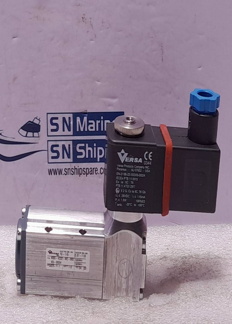 Versa KSG-4332-HC-XISX6-D024 Valve EN-3198-22-XISX6-D024 24VDC 1.6W NOV 7500617