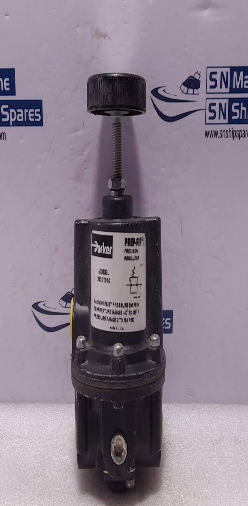 Parker Prep-Air II 35501040 Precision Regulator 2-150 PSIG Max Inlet 500PSIG