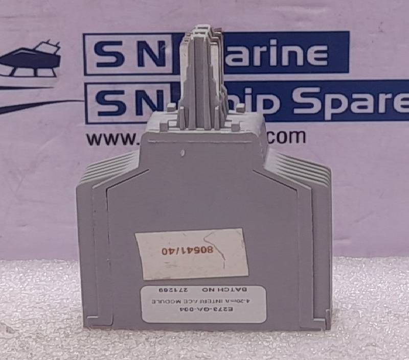 E273+GA-004 4-20mA Interface Module NOV 20030828+20 Component Holder Analog Input