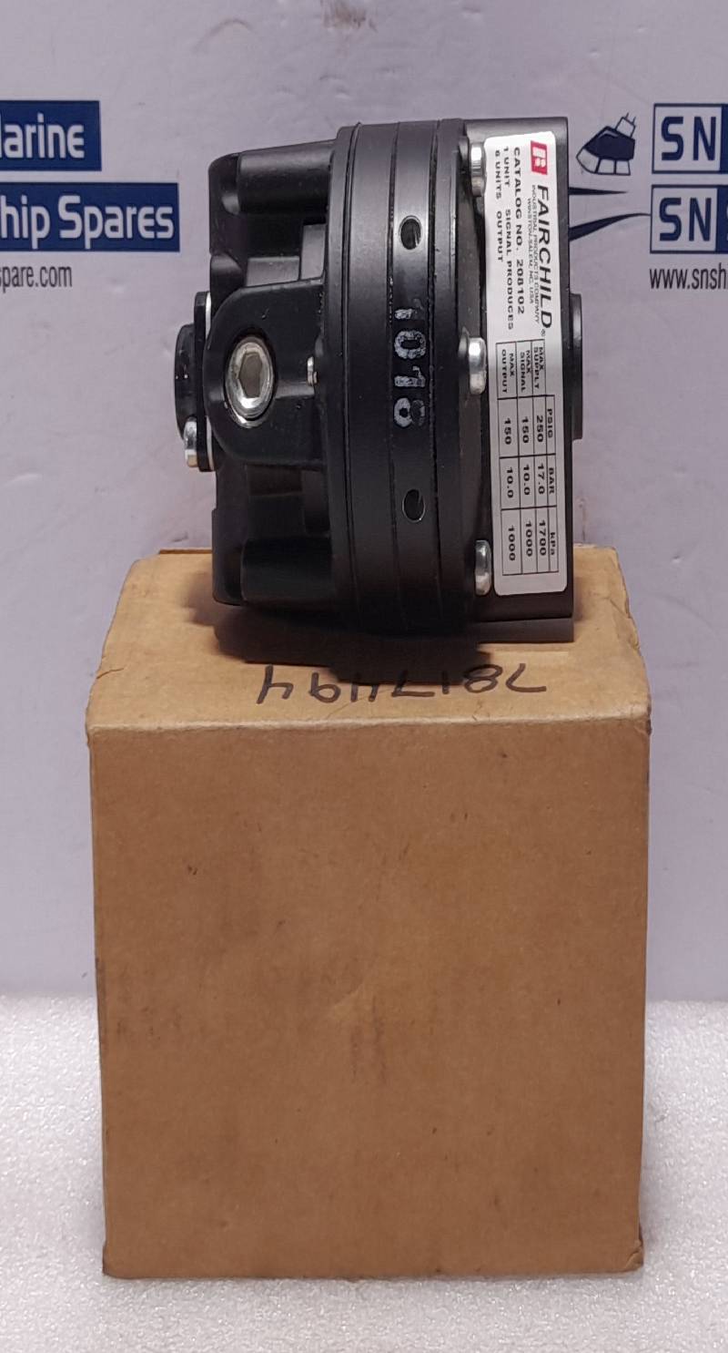 Fairchild 208102 Pneumatic Precision Booster Max Supply 250PSIG Max Out 150PSIG NOV 7817494