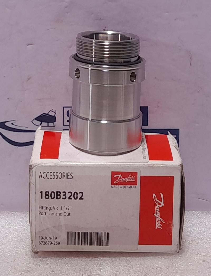 Danfoss 180B3202 Pump Fitting Vic. 1 ½” Hose And Fitting Accessory Port