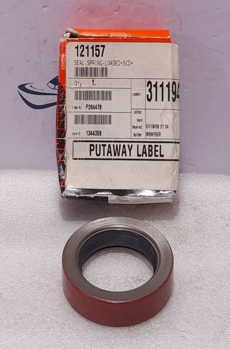 National 450301 Federal Mogul Oil Seal NOV 121157 Spring Loaded Seal - 3PCs/Lot