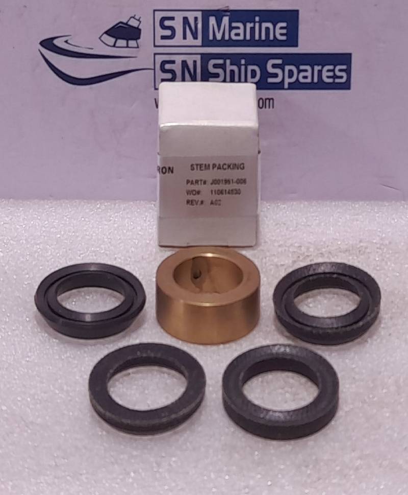 Cameron J001951-006 Rev A02 Stem Packing Demco Valves J001951006 Seal Stem Assembly
