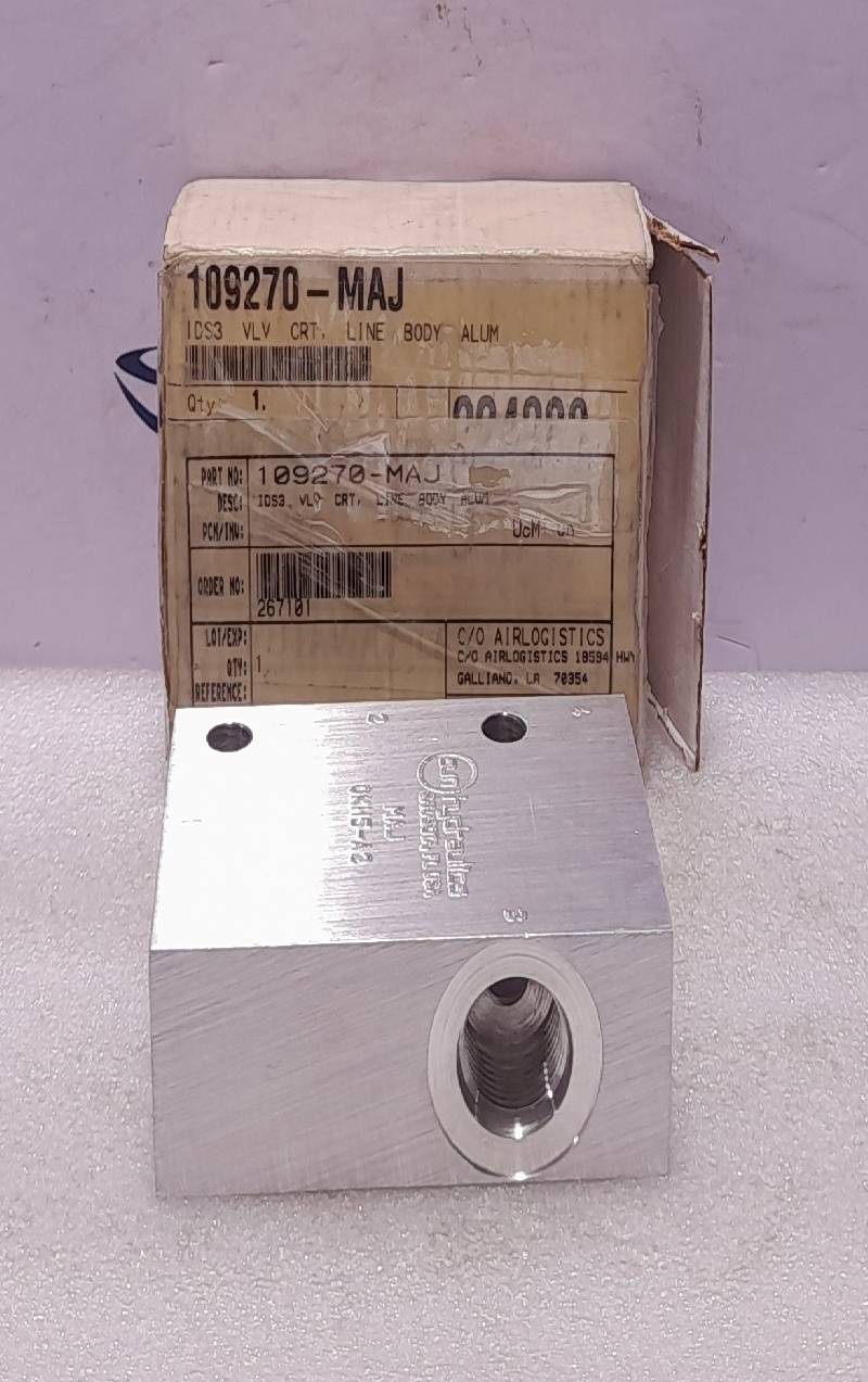 Sun Hydraulics MAJ Valve Block NOV 109270-MAJ Cartridge Valve Assembly