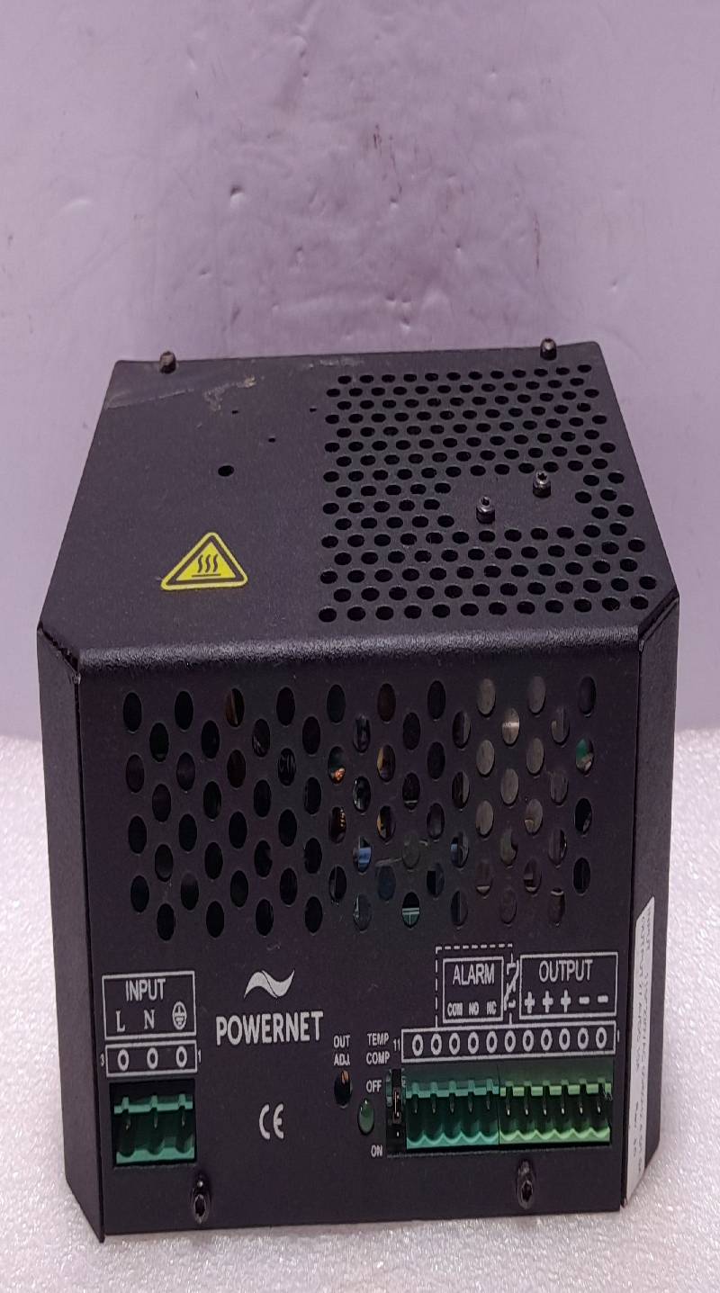 Powernet ADC8440 Power Supply Rev 3.0 In 115/230VAC 50/60Hz 4.5/1.9A Out 27.4VDC 10A