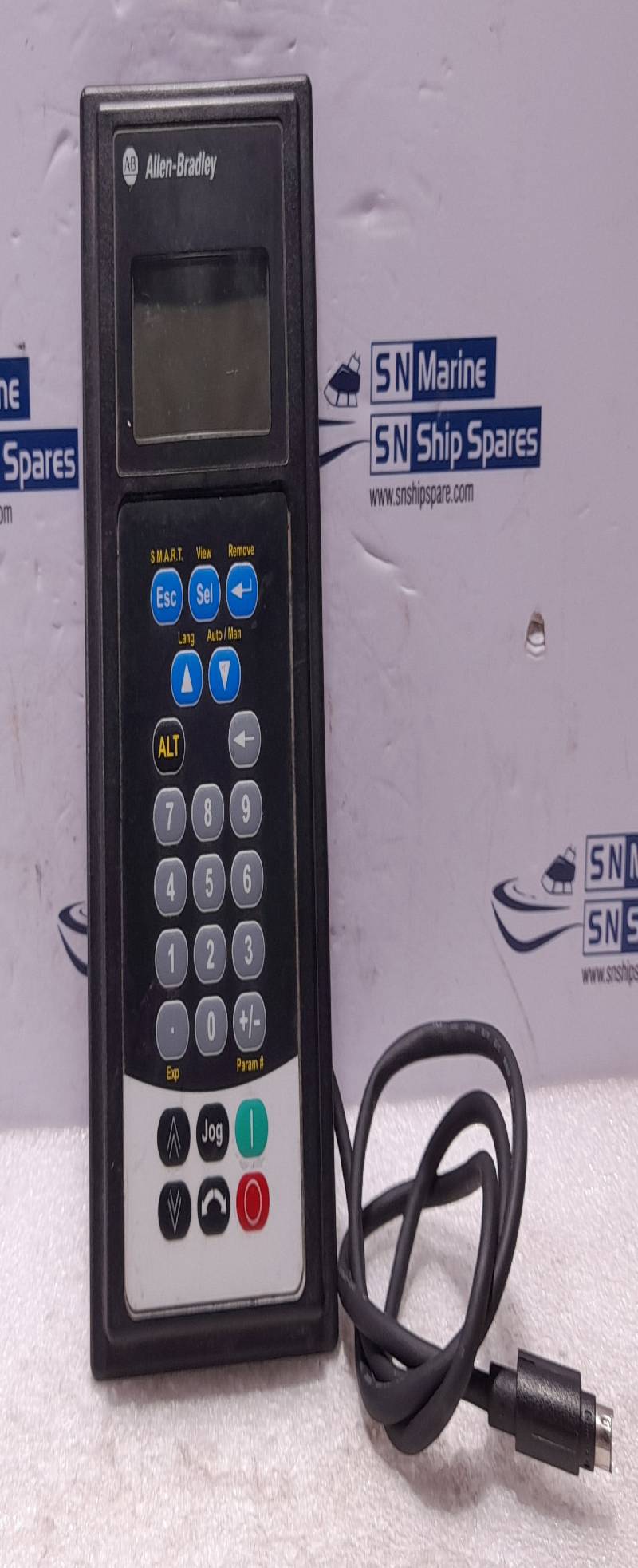 Allen Bradley 20-HIM-C3 Ser A PowerFlex Digital Speed Control HIM Remote Full Numeric LCD