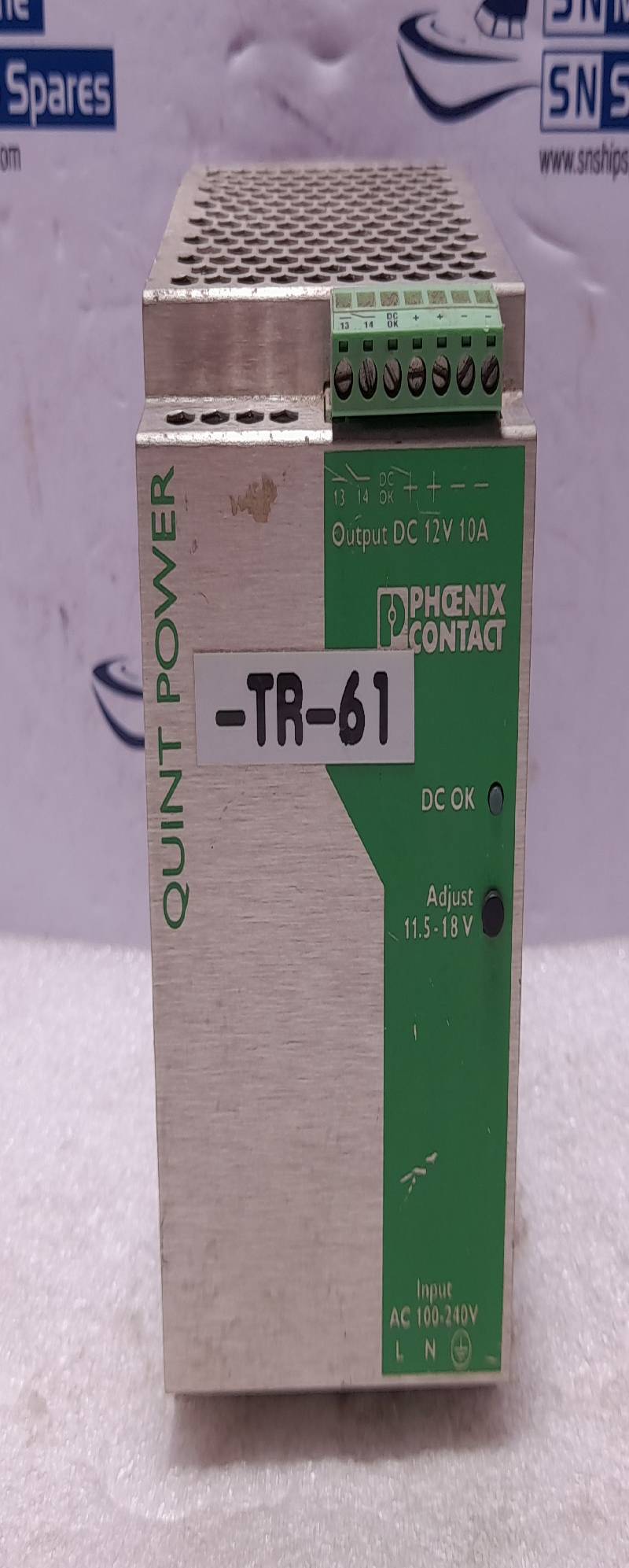 Phoenix Contact QUINT-PS-100-240AC/12DC/10 Power Supply 2938811