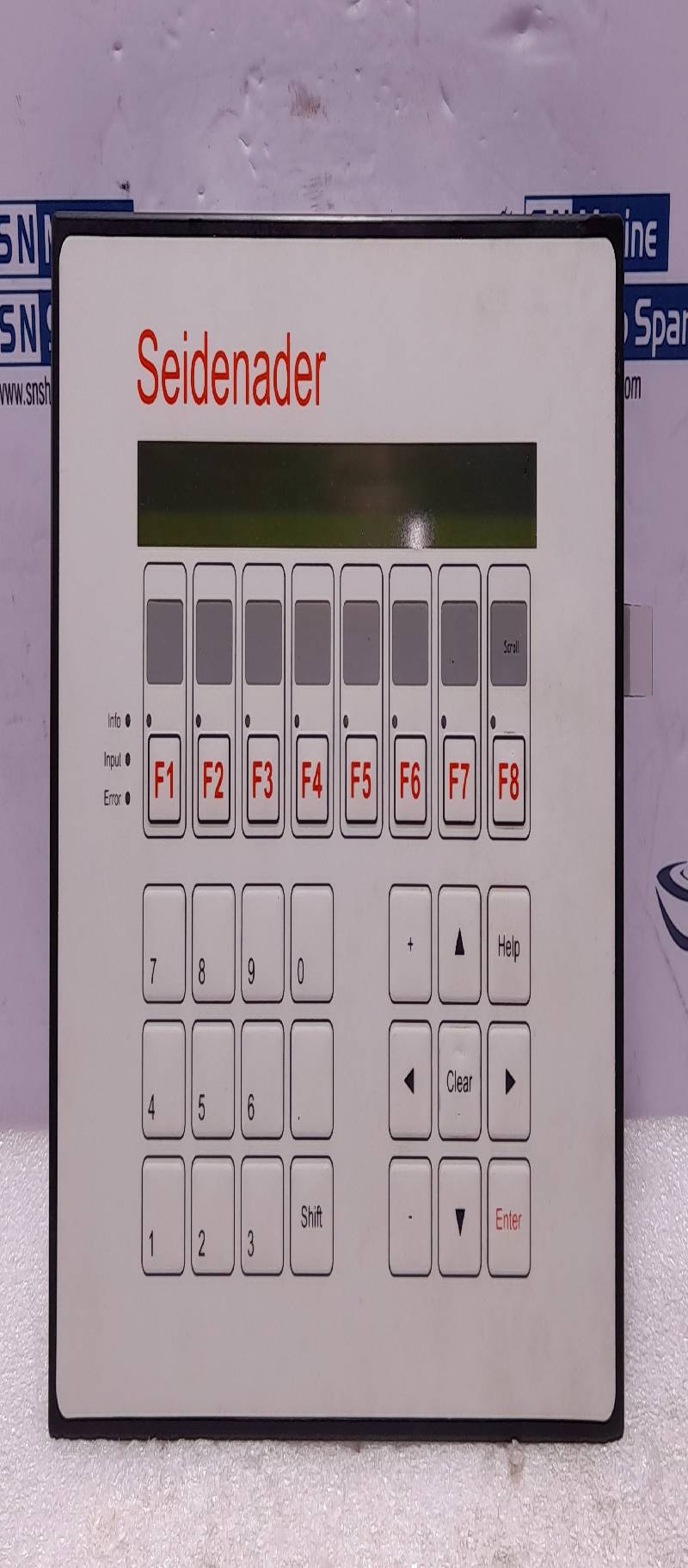 Helmholz Systeme Seidenader ProLine 90 Operator Panel 700-090-0BT11 18V-30VDC