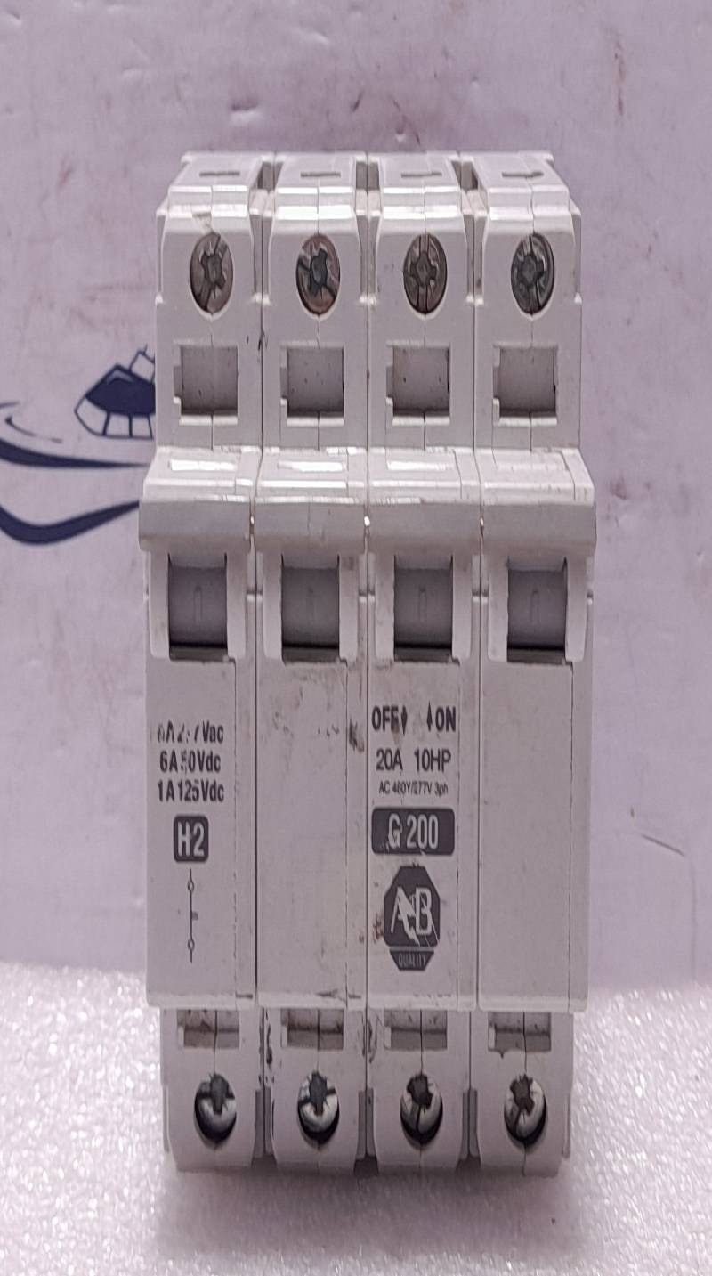 Allen Bradley 1492-CB3 G 200 & 1492-CB2 G 040 & 1492-CB3 G 060 Circuit- 3PCs/Lot