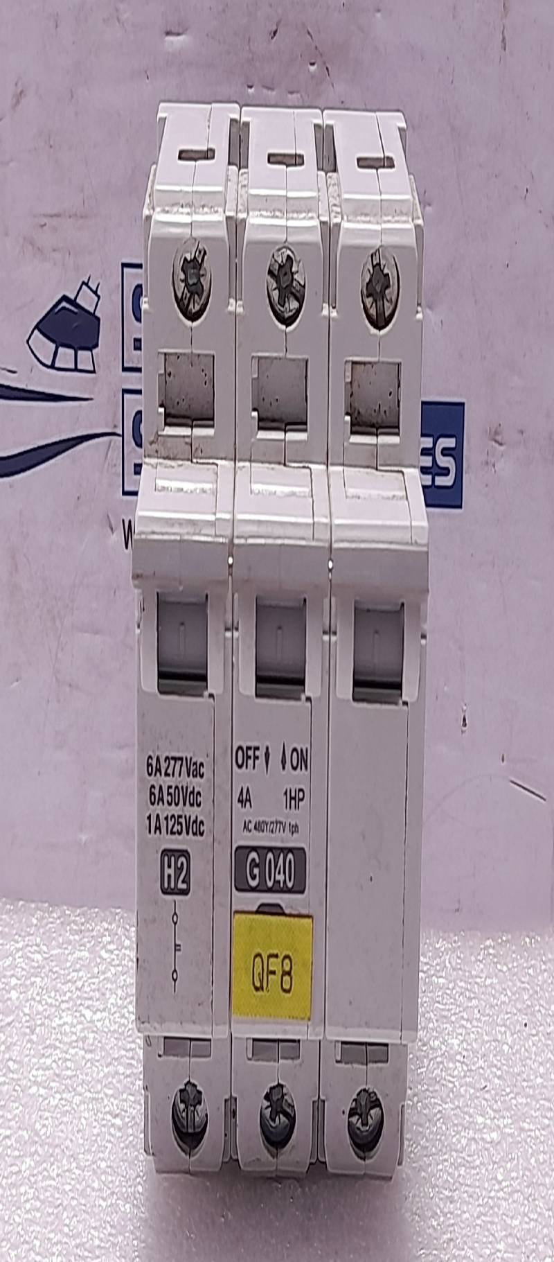 Allen Bradley 1492-CB3 G 200 & 1492-CB2 G 040 & 1492-CB3 G 060 Circuit- 3PCs/Lot