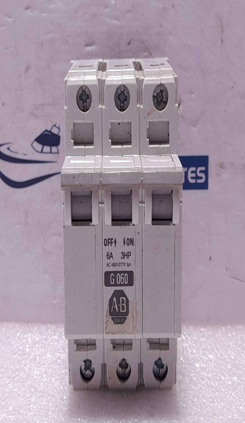 Allen Bradley 1492-CB3 G 200 & 1492-CB2 G 040 & 1492-CB3 G 060 Circuit- 3PCs/Lot