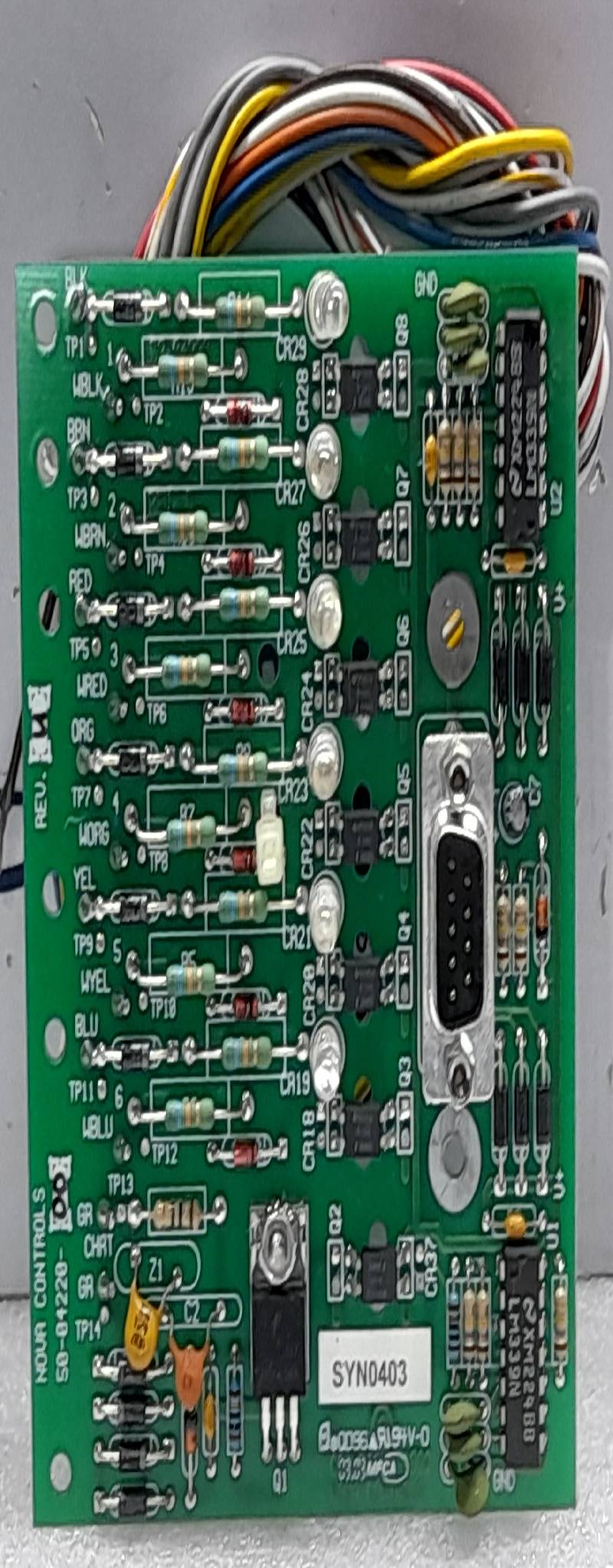 Nova Controls 50-04220-00 Rev 4 SYN0403 PCB