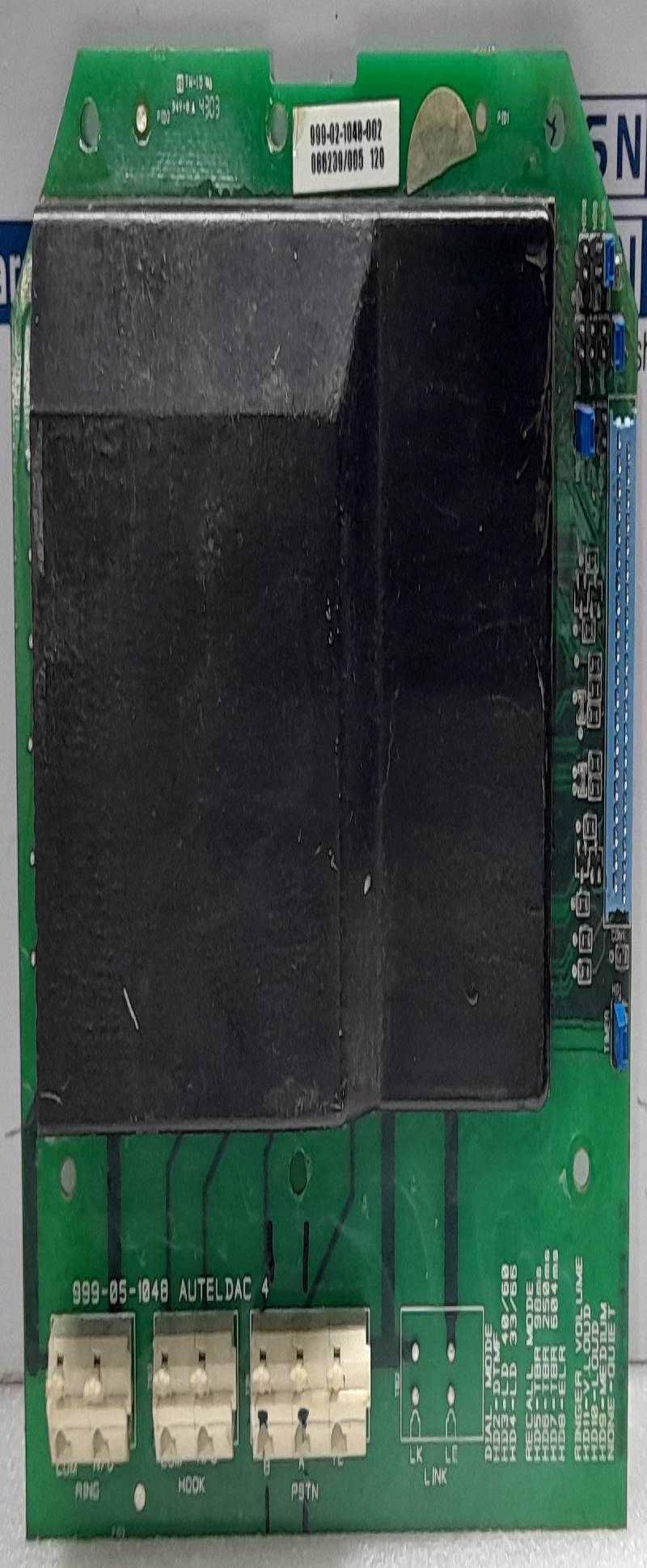 Auteldac 4 999-05-1048 PCB 999-02-1048-002 086239/005
