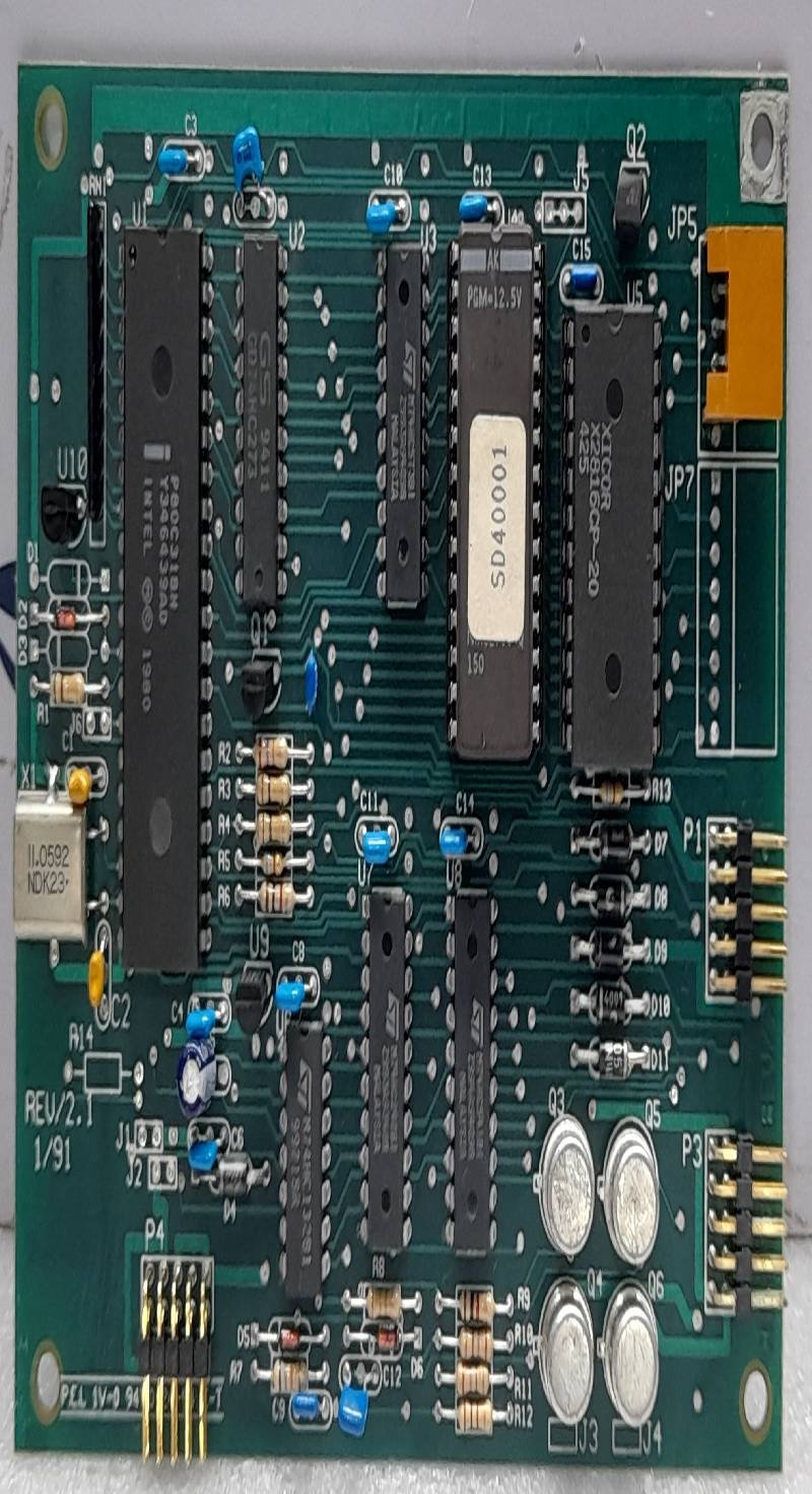 Minisafe PCB Rev/2.1 1/91 P.S 1/91 Rev/2.1