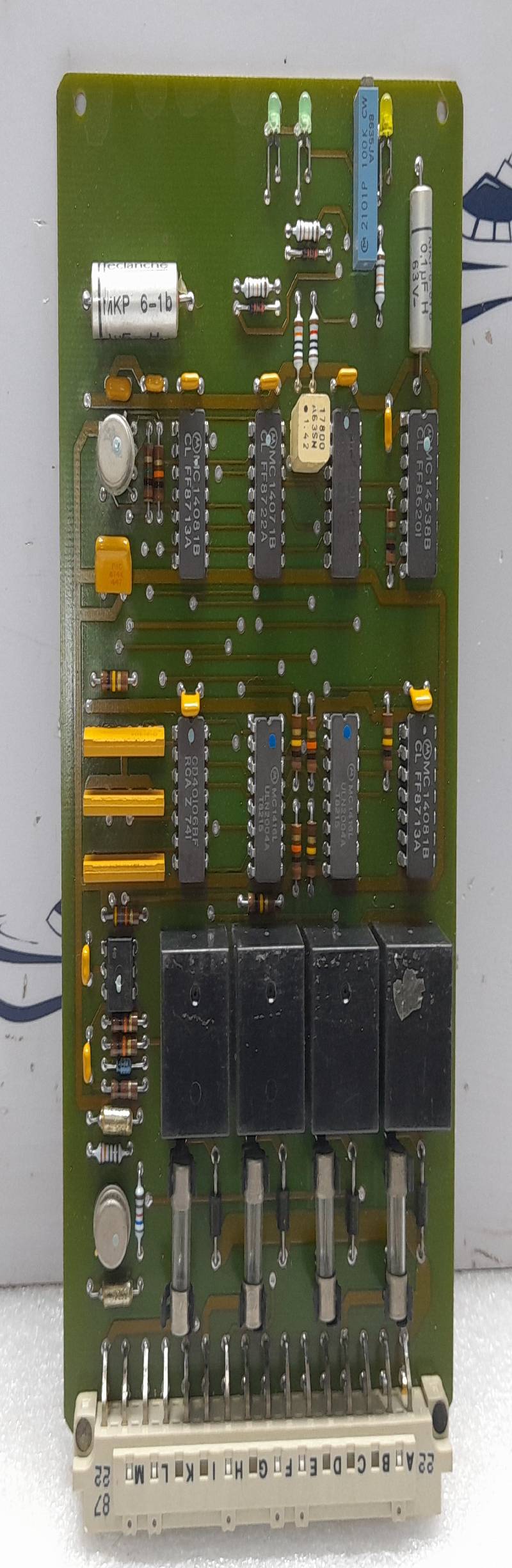 Sulzer 112.017.123.200 002 B PCB FSA C22 Order Monitoring