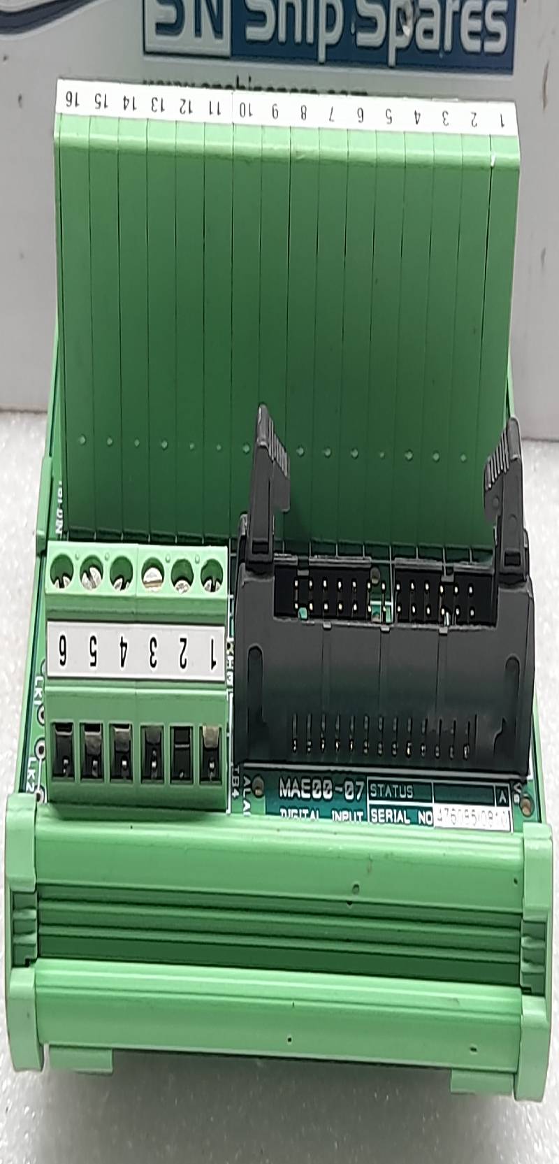 Alstom MAE00-07 Digital Input Termination Panel PCB