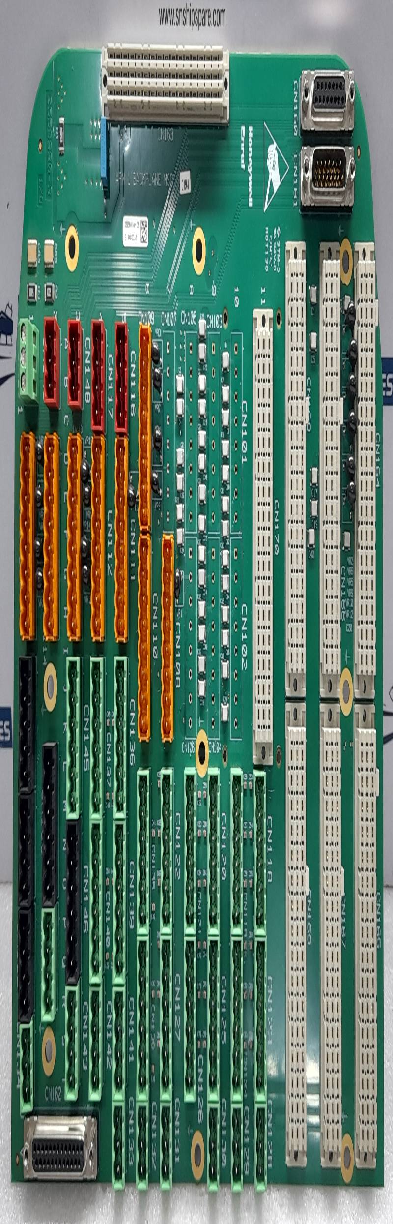 Honeywell Enraf ARM 1 Backplane MSC 0395601 Rev 06 2558990-3 STM-5 PCB