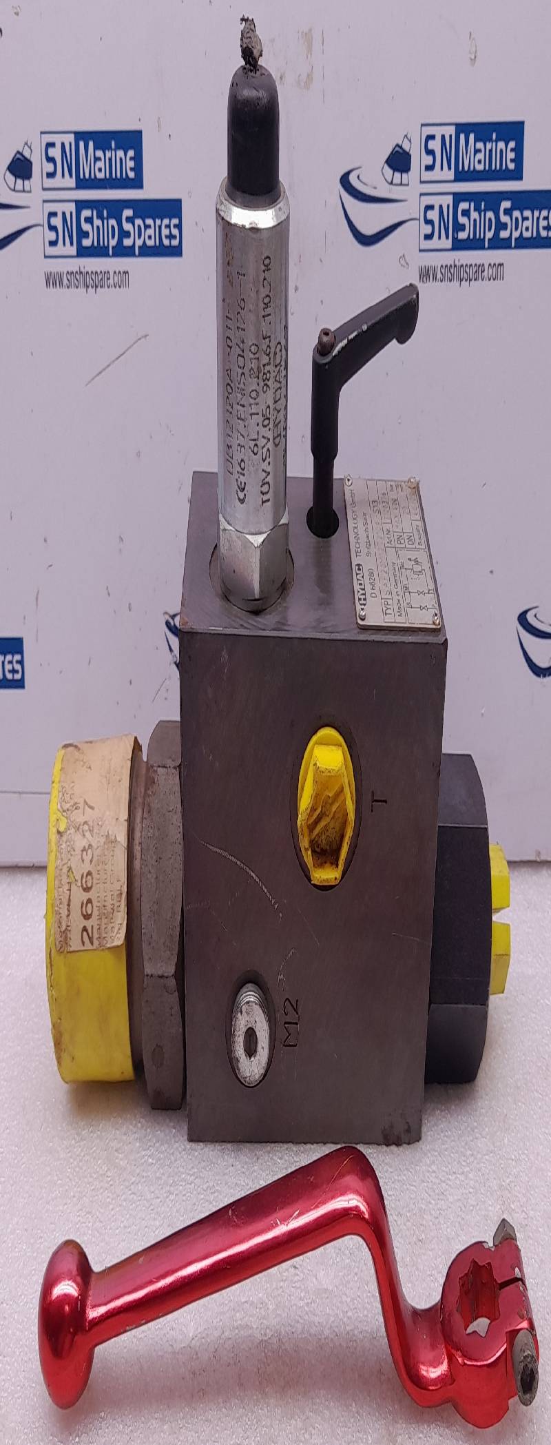 HYDAC SAF20M12T210A-S13 Safety And Shut-Off Block Max 400Bar 2120376 DB12120A-01