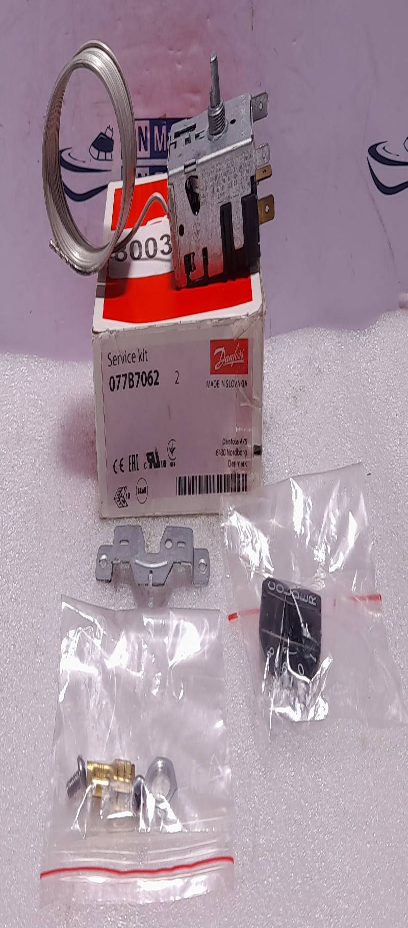 Danfoss 077B7062 Temperature Control Service Kit 115-208-220V True Food 800366