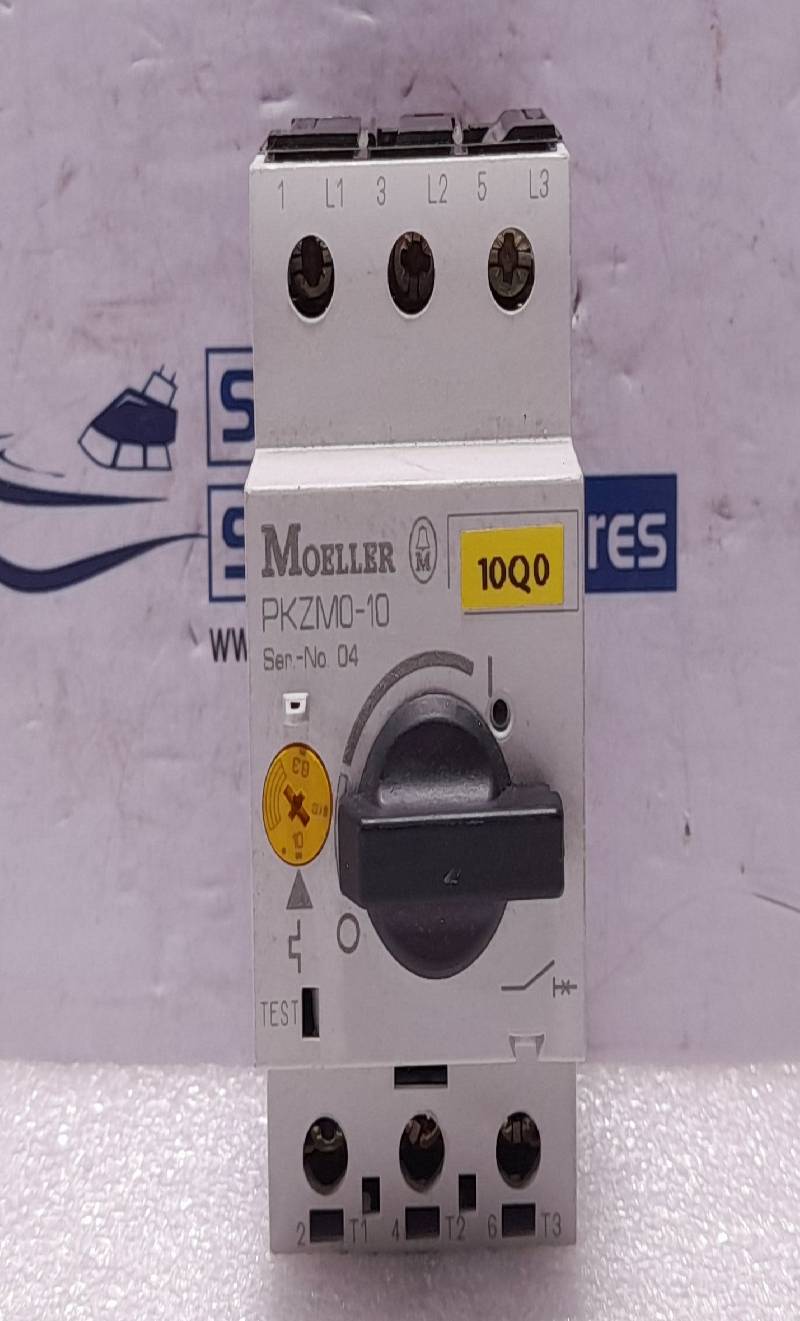 Moeller PKZM0-10 Motor Circuit Breaker Uimp= 6000V 3PCs In Lot
