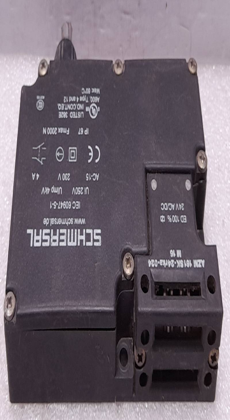 SCHMERSAL AZM 161SK-24rka-024 M 16 Safety Interlock Switch 24V AC/DC