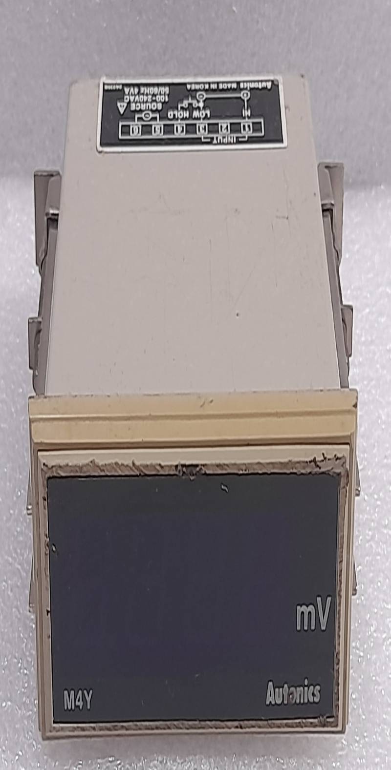 AUTONICS M4Y-DV-XX Digital Volt Meter 100-240VAC 50/60Hz 1999MV