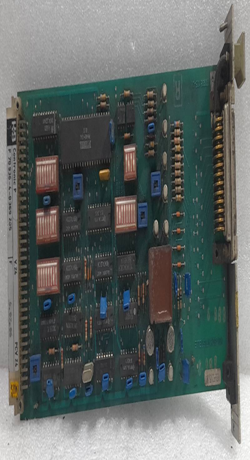 H&B P 70936-4-0 369 205 PRINTED CIRCUIT BOARD PVC 24 0382 881.7 R1 E 70936.105-01
