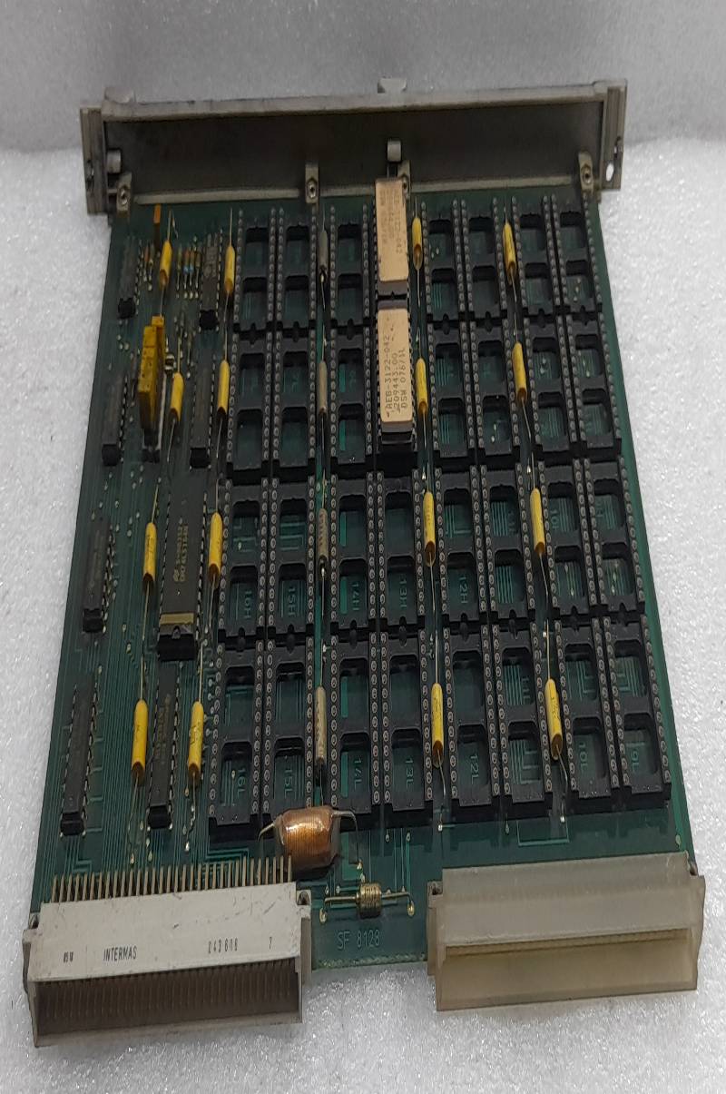 AEG 5077 DZL-042.167 617.02 Printed Circuit Board SF 8128 INTERMAS 043606