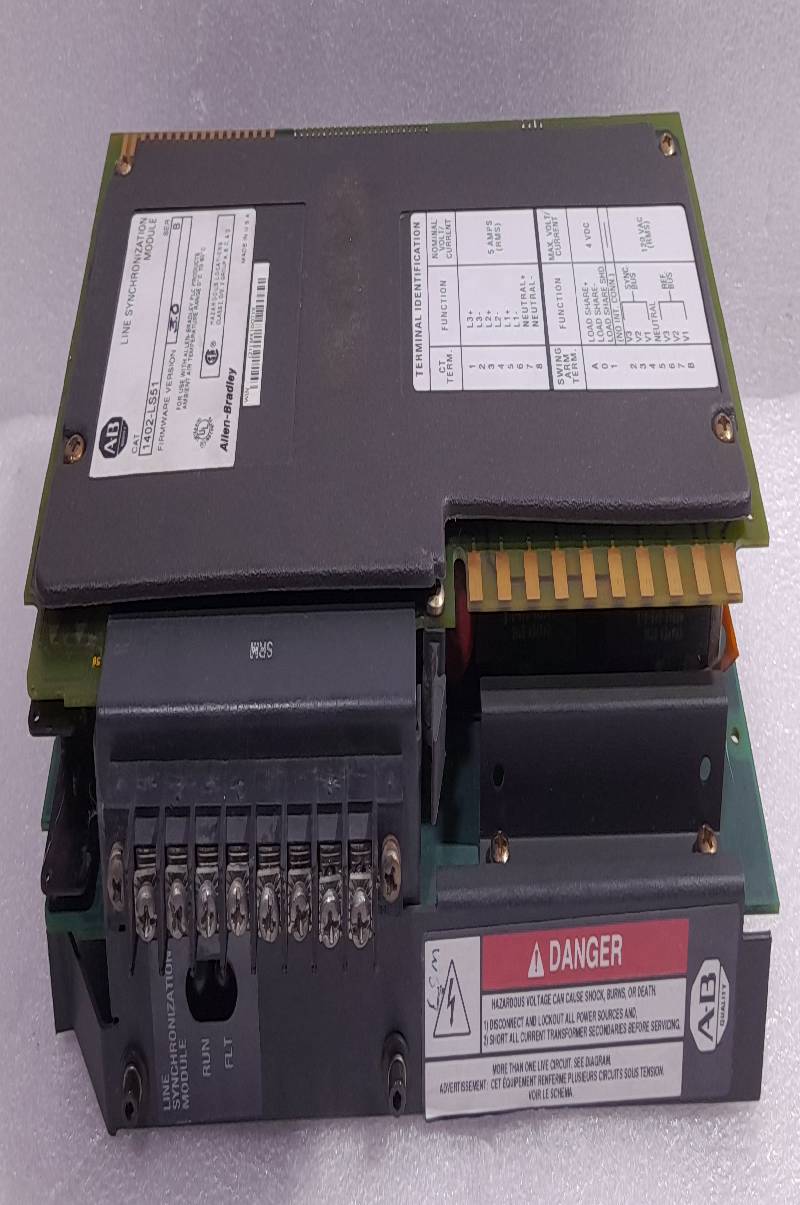 Allen Bradley 1402-LS51 LINE SYNCHRONIZATION MODULE SER B VERSION 3.0