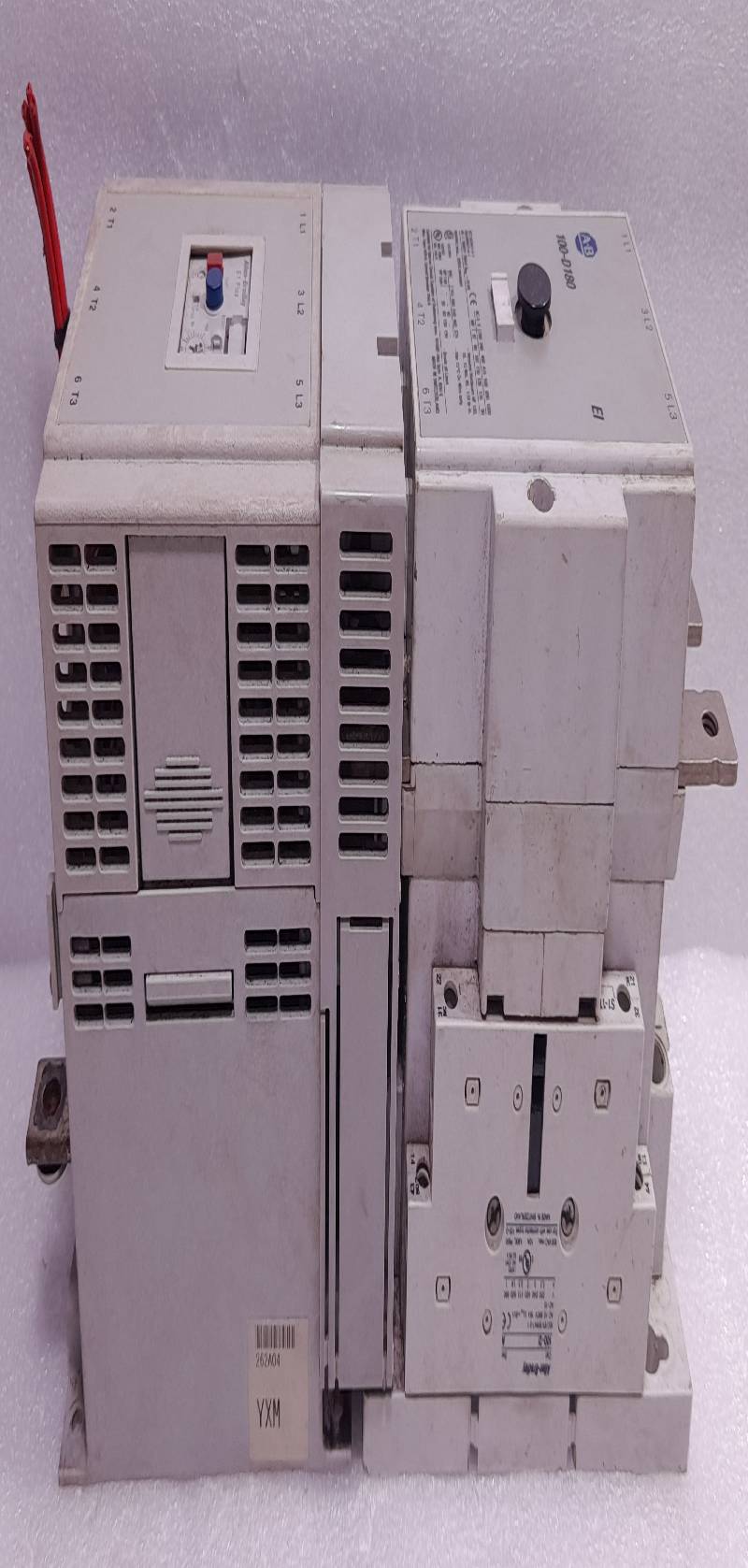 Allen Bradley 193-EEJF Overload Relay B With 100-D180 Contactor