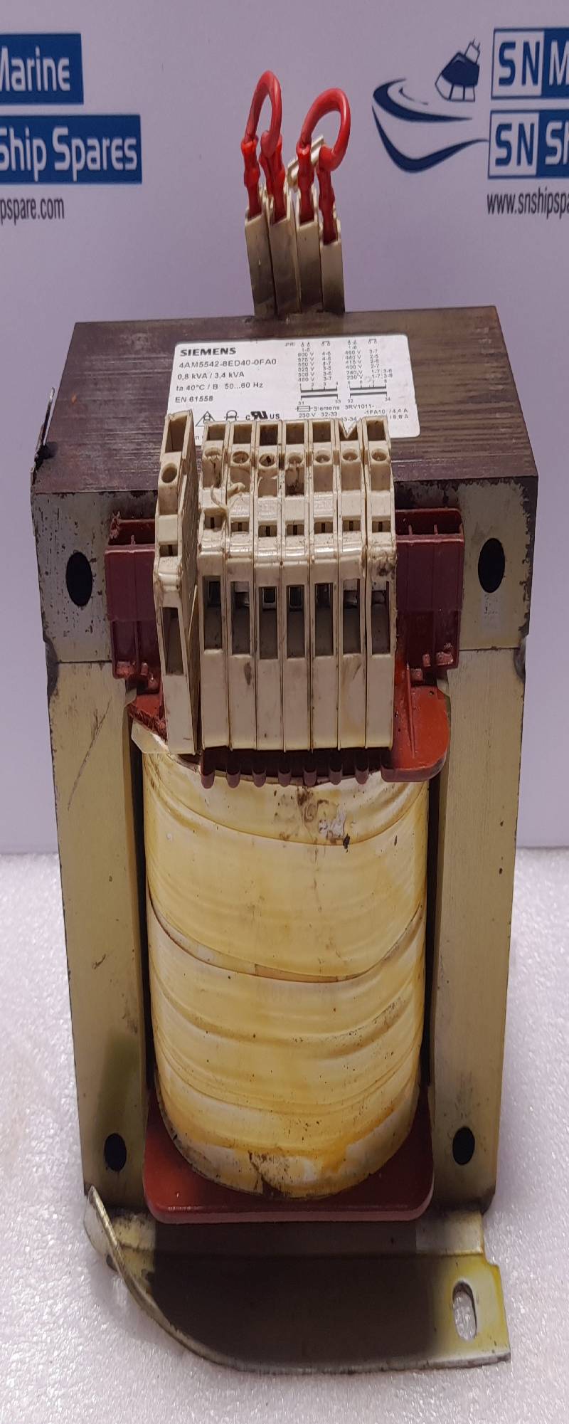 Siemens 4AM4452-8ED40-0FA0 Transformer 0.8KVA/3,4KVA 50..60Hz