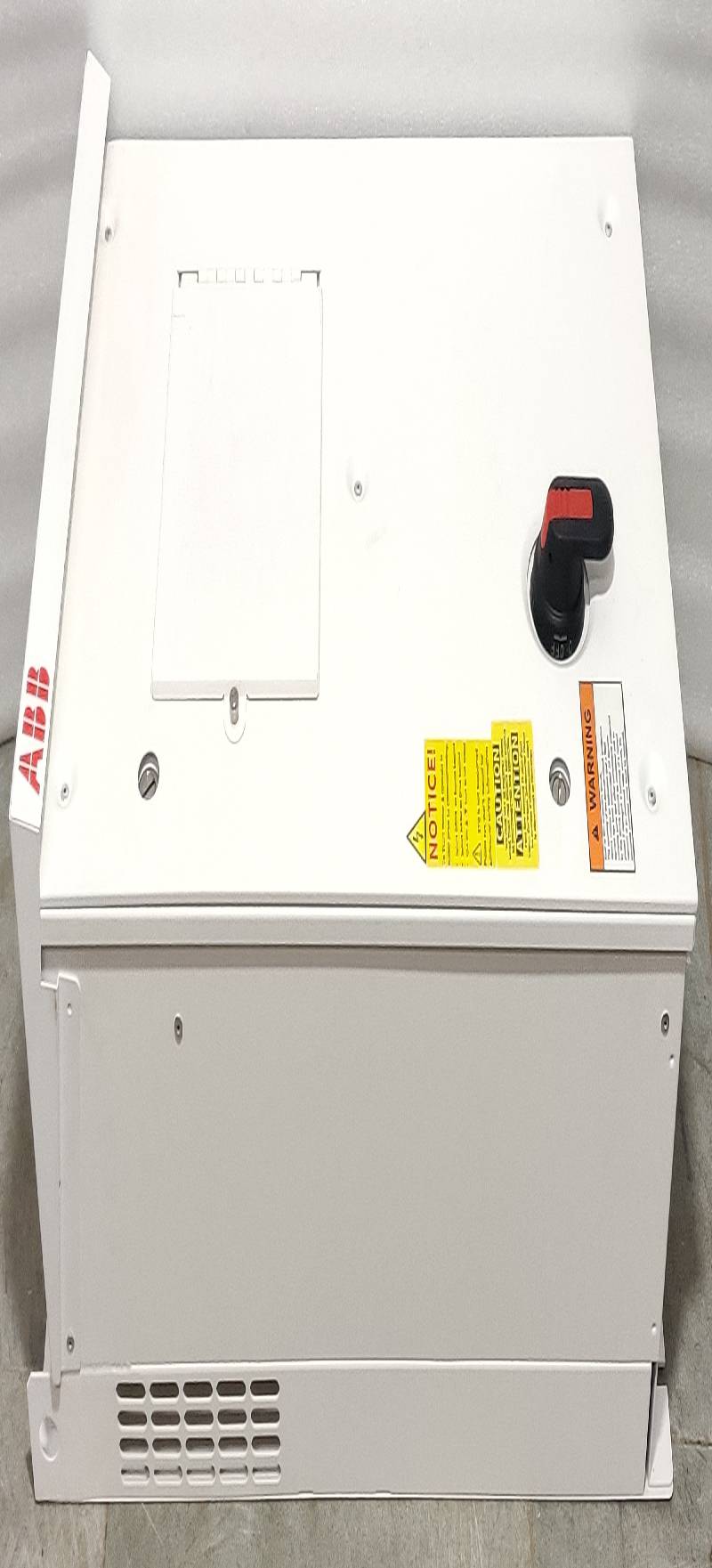 ABB ACH580-BCR-02A1-4+B058+F267 AC Drive 3PH 50..60Hz 440-480VAC 3PH 0...500Hz Type: RBCU Rev:K